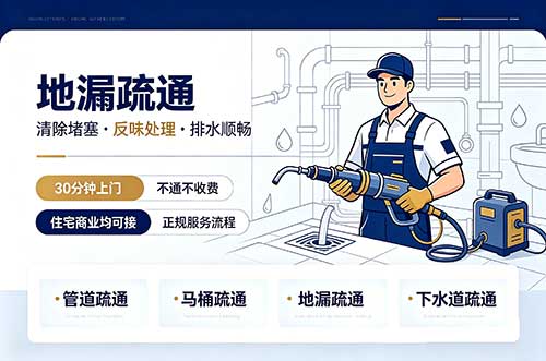 南平地漏疏通